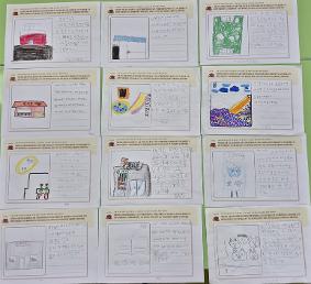 9월 도서관 행사 참여 -  <시골 쥐의 서울 구경> 원화 전시